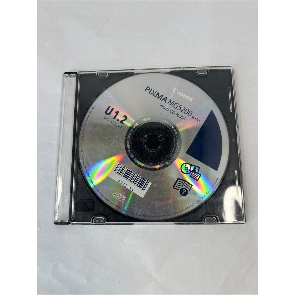 Canon Pixma MG5200 Series Setup CD-ROM Only‎